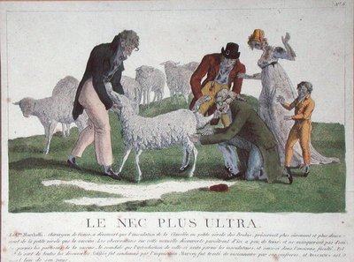 ले नेक प्लस अल्ट्रा, c.1807 (रंगीन उत्कीर्णन) द्वारा फ्रेंच स्कूल