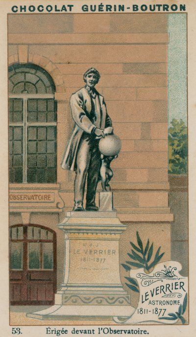 लीवरियर, एस्ट्रोनॉमर, 1811-1877, वेधशाला के सामने एरीगी द्वारा फ्रेंच स्कूल