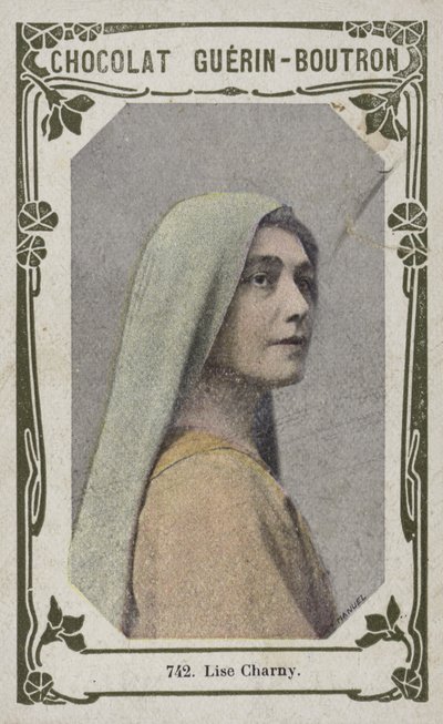 Lise Charny (रंगीन फोटो) द्वारा फ्रेंच स्कूल
