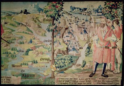 लुगडस सिटी का प्रतिनिधित्व करने से पहले लुगडस (1672-21 ईसा पूर्व), अरस कार्यशाला, c.1530 द्वारा फ्रेंच स्कूल