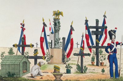 Medor, लौवर का वफादार कुत्ता, c.1831 द्वारा फ्रेंच स्कूल