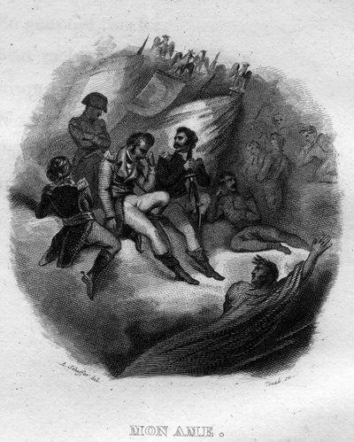 पियरे जीन डे बेरंगेर (1780-1857), फ्रांसीसी कवि और गीतकार द्वारा "" ओउवर्स पूर्ण "" (1834) में सोम आत्मा चैनसन डी बेरंगर। द्वारा फ्रेंच स्कूल