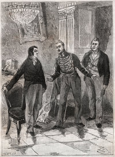 जुलाई - नवंबर 1834 की राजशाही - ड्यूक ऑफ ऑरलियन्स लुई फिलिप I (1773-1850) में एडॉल्फ थियर्स (1797-1897) द्वारा फ्रेंच स्कूल