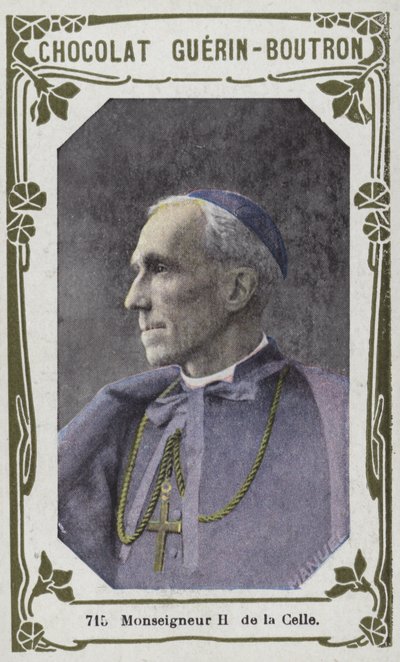 Monsignor H de la Celle (रंगीन फोटो) द्वारा फ्रेंच स्कूल