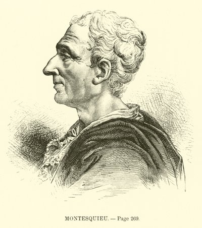 Montesquieu द्वारा फ्रेंच स्कूल