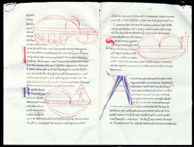 सुश्री 237 f.47-48 Boetiuss संगीत संधि से संगीत अंतराल द्वारा फ्रेंच स्कूल