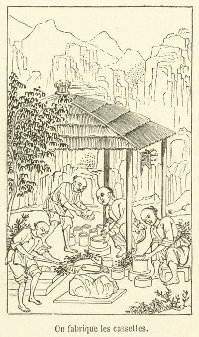 हम कैसेट बनाते हैं (उत्कीर्णन) द्वारा फ्रेंच स्कूल