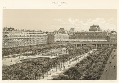 रॉयल पैलेस, 1880 द्वारा फ्रेंच स्कूल
