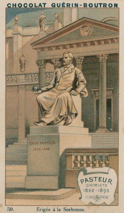 पाश्चर, केमिस्ट, 1822-1895, सोरबोन में एर्गी द्वारा फ्रेंच स्कूल