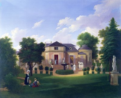 पेरिस में फोली-ब्यूजन का मंडप, c.1830 द्वारा फ्रेंच स्कूल