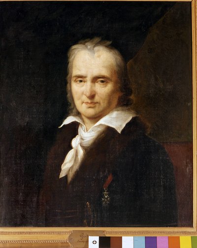 आंद्रे मोडेस्ट ग्रेट्री का पोर्ट्रेट (1741-1813), फ्रांसीसी संगीतकार। द्वारा फ्रेंच स्कूल