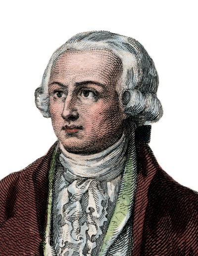 एंटोनी लॉरेंट लावॉज़ियर (1743-1794), फ्रेंच रसायनज्ञ का चित्र द्वारा फ्रेंच स्कूल