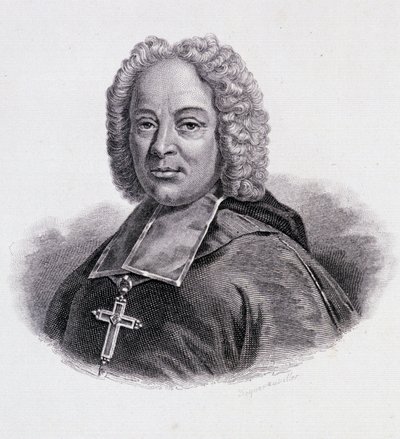 बेल्सुन्स डी कास्टेलमोरोन का पोर्ट्रेट, फ्रांसीसी धर्माध्यक्ष (1670 - 1755) द्वारा फ्रेंच स्कूल