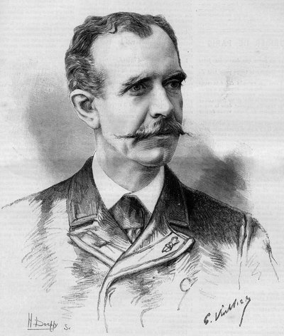 पोर्ट्रेट ऑफ़ काउंट पॉल गेब्रियल ओथेनिन डी'हौसनविल (1843-1924) 1888 में आर्मचेयर 27 में अकादमी फ़्रैन्काइज़ के लिए चुने गए। द्वारा फ्रेंच स्कूल