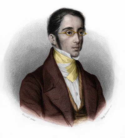 इटियेन जोसेफ लुई गार्नियर-पेज (गार्नियर पेज) (1801-1841), फ्रांसीसी राजनीतिज्ञ का पोर्ट्रेट। लुई डी कॉर्मेनिन टिमोन द्वारा "" लिब्रे डेस स्पीकर्स "" में। 1842. निजी संग्रह। द्वारा फ्रेंच स्कूल