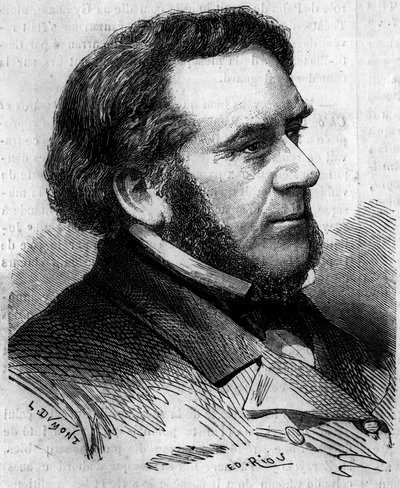 यूजीन बेथमोंट का पोर्ट्रेट (1804-1860), फ्रांसीसी वकील और राजनीतिज्ञ, पूर्व न्याय मंत्री। 7 अप्रैल 1860 के "" ले मोंडे इलस्ट्रे"" एन ° 156 में उत्कीर्णन। द्वारा फ्रेंच स्कूल