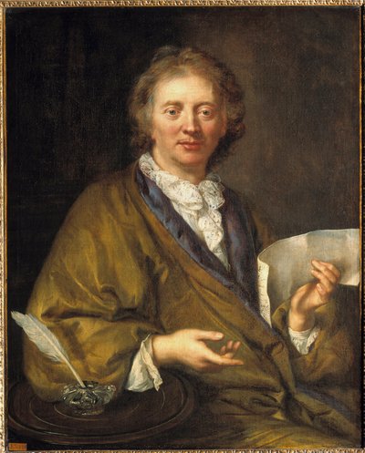 फ्रेंकोइस कूपरिन (1668-1733) का पोर्ट्रेट, डिट कूपरिन ले ग्रैंड, फ्रांसीसी संगीतकार और ऑर्गेनिस्ट। १७वीं सदी की अनाम पेंटिंग। कैनवास पर तेल, 90 x 73 सेमी। - फ्रेंकोइस कूपरिन (1668-1733) का पोर्ट्रेट, जिसे कूपरिन द ग्रेट, फ्रांसीसी संगीतकार और के रूप में जा द्वारा फ्रेंच स्कूल