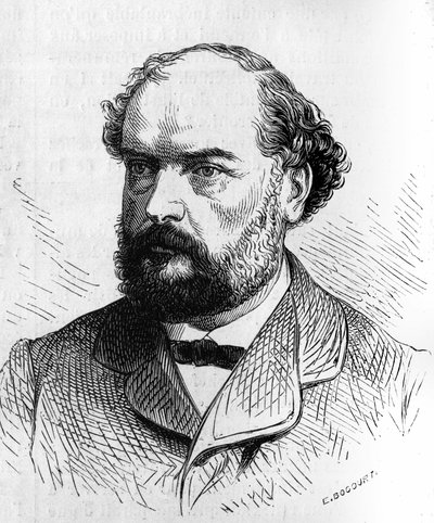 फ्रेंकोइस डिजायर बंसेल का पोर्ट्रेट (1822-1871), फ्रांसीसी राजनीतिज्ञ। 5 जून के "" ले मोंडे इलस्ट्र्रे "" n ° 634 में उत्कीर्णन द्वारा फ्रेंच स्कूल