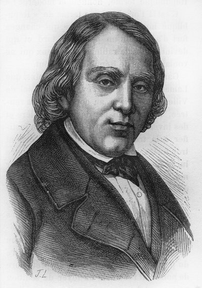 फ्रांकोइस विंसेंट रास्पेल (1794-1878) का पोर्ट्रेट, फ्रांसीसी जीवविज्ञानी, रसायनज्ञ और राजनीतिज्ञ। द्वारा फ्रेंच स्कूल