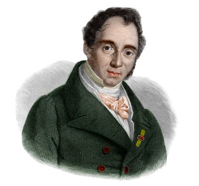 गॉडेंजियो डे पैगवे (1776-1833) इतालवी राजनेता का चित्र। द्वारा फ्रेंच स्कूल