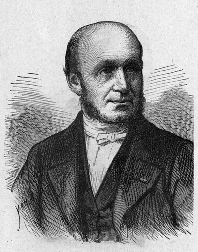 गुइल्यूम बेंजामिन ड्यूचेन डी बोलोग्ने (1806 - 1875) का पोर्ट्रेट, फ्रांसीसी चिकित्सक - "एल्बम डे ला साइंस" में; प्रसिद्ध वैज्ञानिक; महान खोजें ”” ”1896। द्वारा फ्रेंच स्कूल