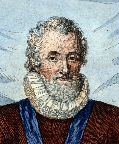 हेनरी IV का पोर्ट्रेट (1553-1610), फ्रांस का राजा। द्वारा फ्रेंच स्कूल