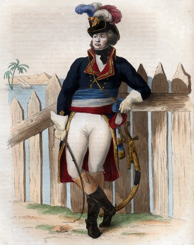 जीन बैप्टिस्ट क्लेबर (1753-1800), फ्रेंच जनरल का पोर्ट्रेट। द्वारा फ्रेंच स्कूल