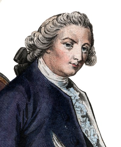 जीन बैप्टिस्ट लुई ग्रेसेट (1709-1777), फ्रेंच कवि और नाटककार के चित्र द्वारा फ्रेंच स्कूल