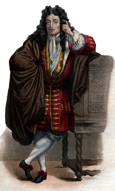 जीन डे ला ब्रुयेरे (लबरूइरे) (1645-1696), फ्रांसीसी निबंधकार और नैतिकतावादी द्वारा फ्रेंच स्कूल