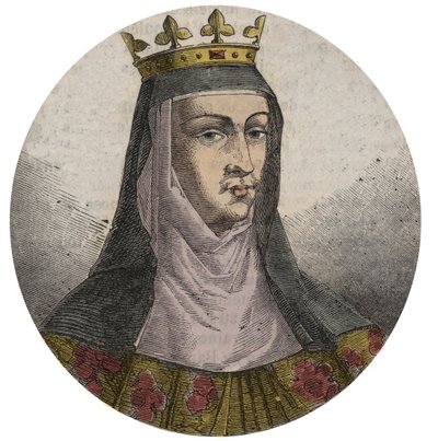 फ्रांस के जोन का पोर्ट्रेट (1464-1505) (या वालोइस का) फ्रांस की रानी की पत्नी लुई XII द्वारा - फ्रांस के जोन और वालोइस (1464-1505) द्वारा फ्रेंच स्कूल