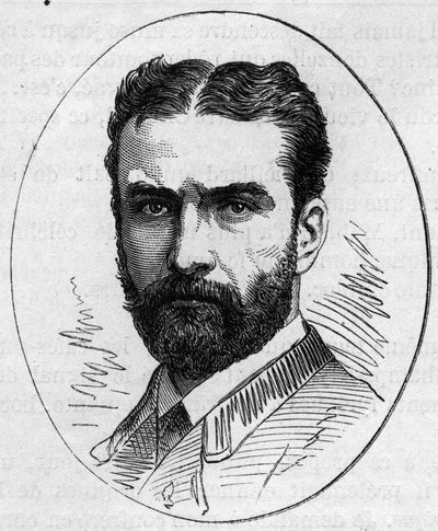 लियोन बोनट (1833-1822), फ्रांसीसी चित्रकार का पोर्ट्रेट। 2 मई 1874 को "" ले मोंडे इलस्ट्रे "" n ° 890 में उत्कीर्णन। द्वारा फ्रेंच स्कूल