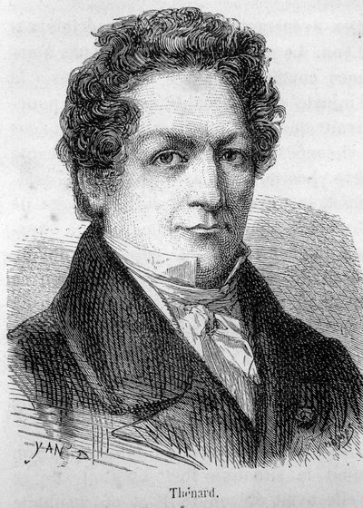 लुई जैक्स थेनार्ड का पोर्ट्रेट (1777-1857), फ्रांसीसी रसायनज्ञ। द्वारा फ्रेंच स्कूल
