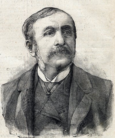 पॉल का पोर्ट्रेट, रेमुसैट की गणना (1831-1897) फ्रांसीसी पत्रकार और लेखक द्वारा फ्रेंच स्कूल