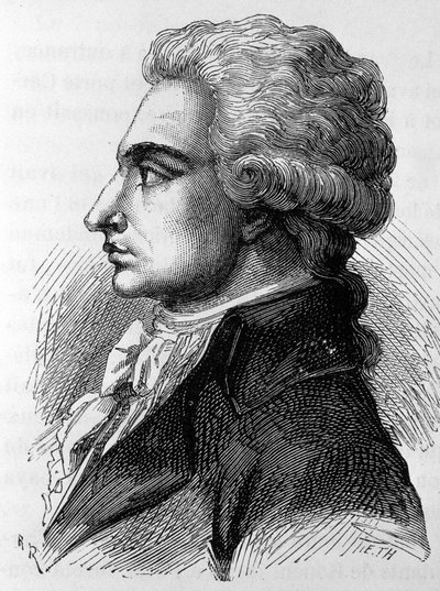 फिलिप एंटोनी मर्लिन का पोर्ट्रेट, डिट मर्लिन डी डौई (1754-1838), फ्रांसीसी राजनीतिज्ञ। हेनरी मार्टिन द्वारा "" फ्रांस का इतिहास "" में द्वारा फ्रेंच स्कूल
