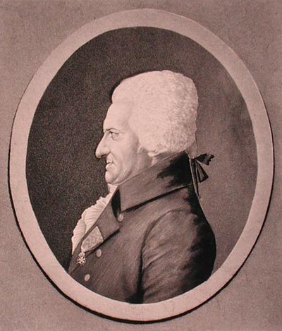 पियरे-अलेक्जेंड्रे मोन्सिग्नी का पोर्ट्रेट (1729-1817) एडमे क्वेनेडी (1756-1830) द्वारा उकेरा गया (उत्कीर्णन) द्वारा फ्रेंच स्कूल
