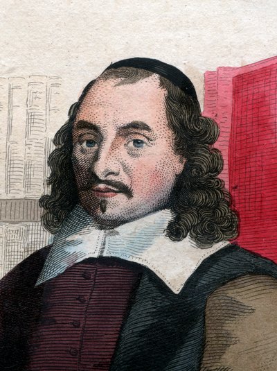 पियरे कॉर्निले का पोर्ट्रेट (1606-1684), फ्रांसीसी नाटककार। द्वारा फ्रेंच स्कूल
