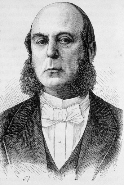 पियरे जूल्स बरोचे का पोर्ट्रेट फ्रांसीसी राजनीतिज्ञ (1802 - 1870) द्वारा फ्रेंच स्कूल