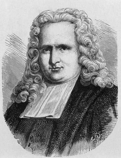 पीटर (पेट्रस, पियरे) वैन मुशचेनब्रोक (1692 - 1761) का पोर्ट्रेट, डच भौतिक विज्ञानी, 1745 में पहले इलेक्ट्रिक कैपेसिटर (लीडेन की बोतल) के आविष्कारक - "" एल्बम ऑफ साइंस में; प्रसिद्ध वैज्ञानिक; महान खोजें ”” ”1896। द्वारा फ्रेंच स्कूल