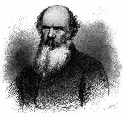 सैमुअल चार्टर्स मैकफर्सन (1806-1860), ब्रिटिश सैनिक और राजनीतिज्ञ का पोर्ट्रेट। 1868 से उत्कीर्णन। द्वारा फ्रेंच स्कूल