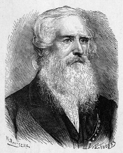 सैमुअल मोर्स का पोर्ट्रेट (1791 - 1872), अमेरिकी चित्रकार और भौतिक विज्ञानी - "" एल्बम ऑफ साइंस में; प्रसिद्ध वैज्ञानिक; महान खोजें ”” ”1896। द्वारा फ्रेंच स्कूल
