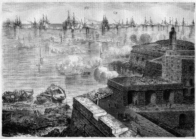 रिसोर्गिमेंटो - हजार या लाल शर्ट का अभियान - गेटे, इटली की घेराबंदी द्वारा फ्रेंच स्कूल