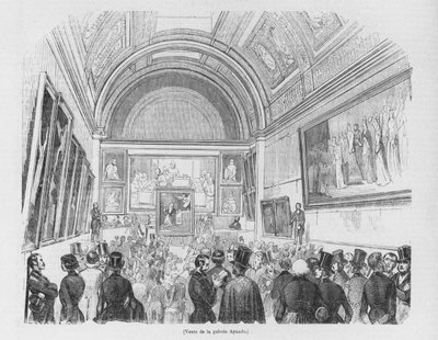 अगुआडो गैलरी की बिक्री, 1843 द्वारा फ्रेंच स्कूल