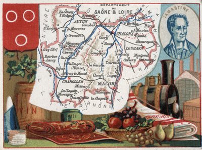 Saone et Loire (Saone-et-Loire, 71), बरगंडी, फ्रांस। अल्फोंस डी लैमार्टिन का पोर्ट्रेट (अल्फोंस मैरी लुई डे प्रैट डी लैमार्टाइन द्वारा फ्रेंच स्कूल