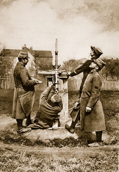 शत्रु एयरमैन, 1914-19 द्वारा फ्रेंच स्कूल