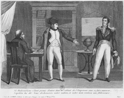 सर हडसन लोवे ने नेपोलियन I (1769-1821) के अध्ययन में सेंट हेलेना के द्वीप पर खुद को बिना देखे द्वारा फ्रेंच स्कूल