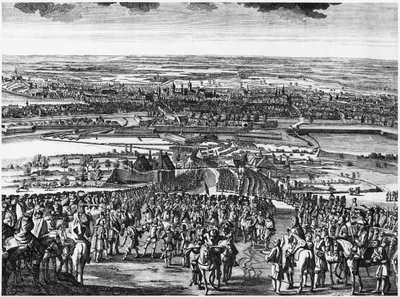 शहर के आत्मसमर्पण और गेन्ट के गढ़, 1678 द्वारा फ्रेंच स्कूल