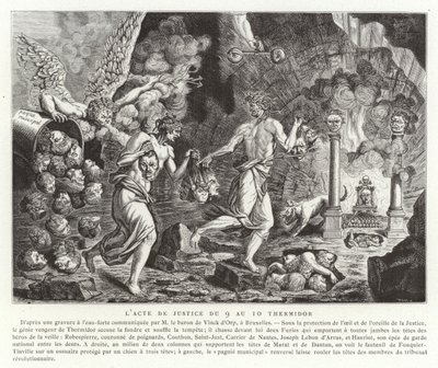 9-10 थर्मिडोर के न्याय का अधिनियम (27-28 जुलाई 1794) द्वारा फ्रेंच स्कूल