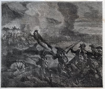लोनो की लड़ाई 23-24 नवंबर 1795 को प्रथम गठबंधन के युद्ध के दौरान हुई - मौरिस ला चारेस्ट द्वारा न्यू नेशनल इनसाइक्लोपीडिया - 1870 - द्वारा फ्रेंच स्कूल