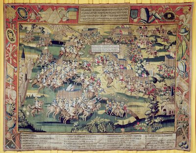 सेंट डेनिस की लड़ाई, 10 नवंबर 1567, 1570-80 द्वारा फ्रेंच स्कूल