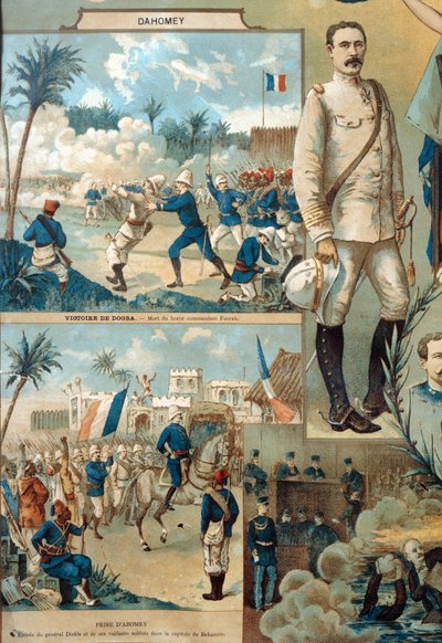 1892 का दाहोम अभियान द्वारा फ्रेंच स्कूल